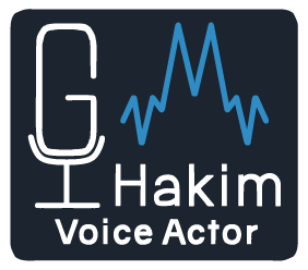 GM Hakims Voice Actor Branding Logo